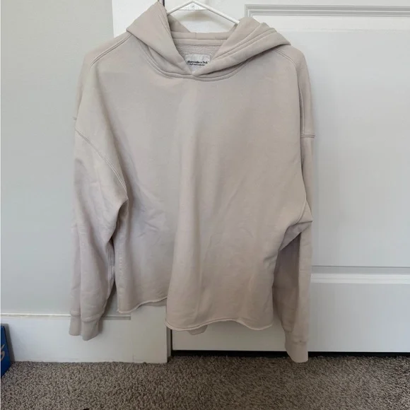 Abercrombie & Fitch Beige Hoodie - Picture 1 of 6